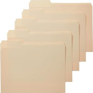 Amazon Basics 1/3-Cut Tab
