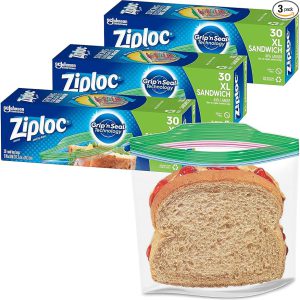 Ziploc XL Sandwich and Snack Bags